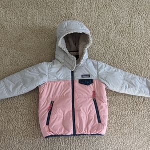 Patagonia Tribbles Reversible Hooded Coat Size 4T